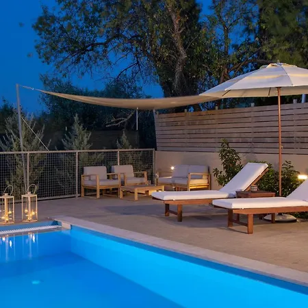 Villa Grappolo Lefkada - Vertzami Just 2 Km From Lefkada Town *